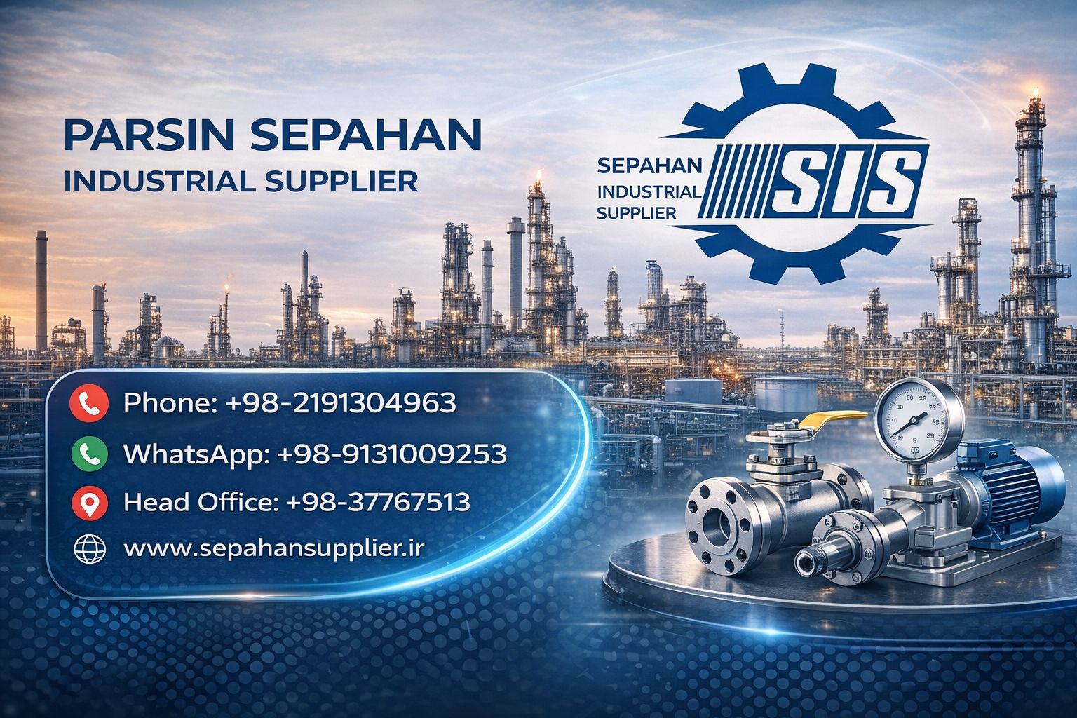 معرفی جامع پتروشیمی‌های فعال ایران و نقش شرکت تدارکات صنعتی سپاهان در تأمین تجهیزات و قطعات صنعتی